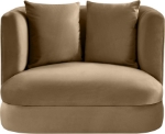 Picture of Velvet Upholstered Accent Chair