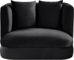 Picture of Velvet Upholstered Accent Chair