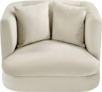 Picture of Velvet Upholstered Accent Chair