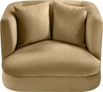 Picture of Velvet Upholstered Accent Chair