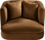Picture of Velvet Upholstered Accent Chair