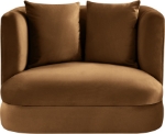 Picture of Velvet Upholstered Accent Chair
