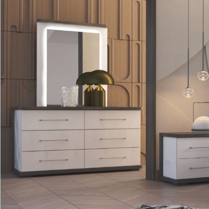 Picture of Dresser and Mirror