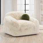 Picture of Sand Soft and Luxurious Swivel Chair
