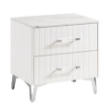 Picture of White Two Drawer Night Stand