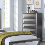 Picture of 38"W x 56"H Grey Chest