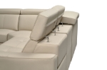 Picture of Cream Sectional w/ Manual Recliners
