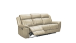 Picture of Leather Cream Sofa