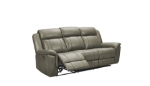 Picture of Genuine Leather Grey Sofa