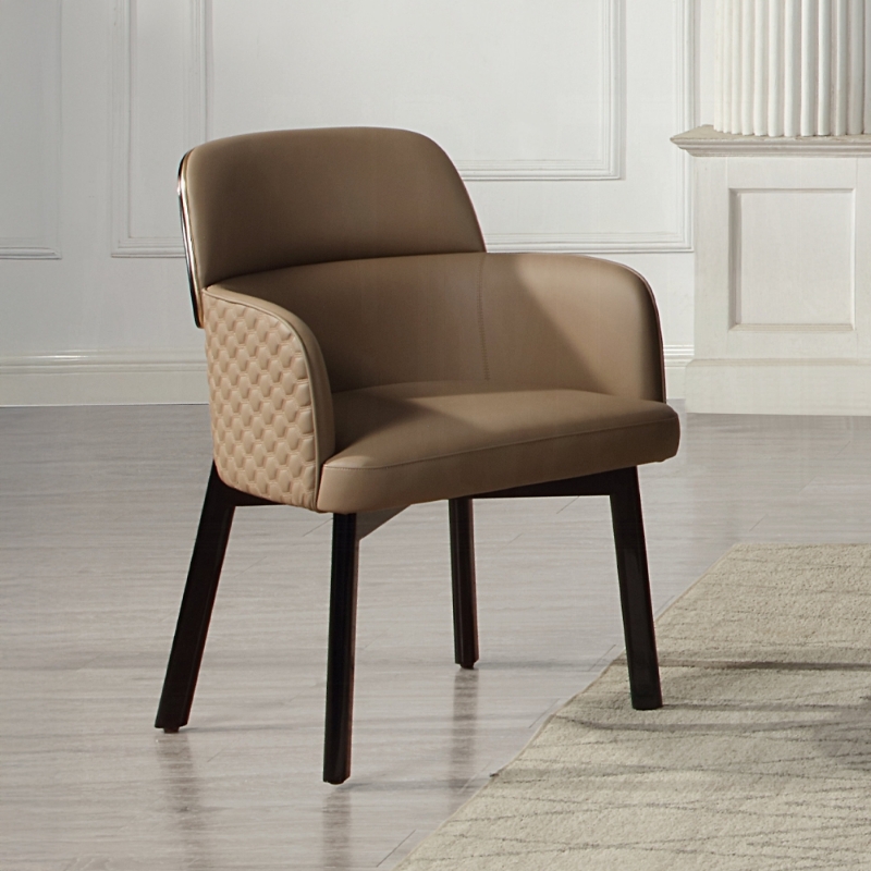Picture of Beige Synthetic Leather Chair