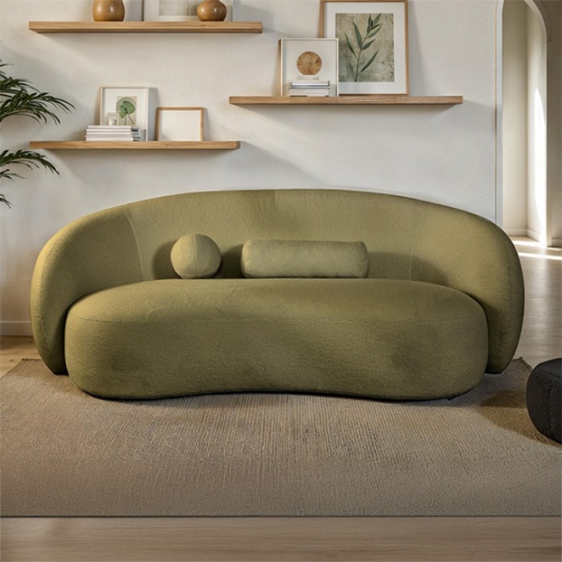Picture of Olive Green Fabric Sofa