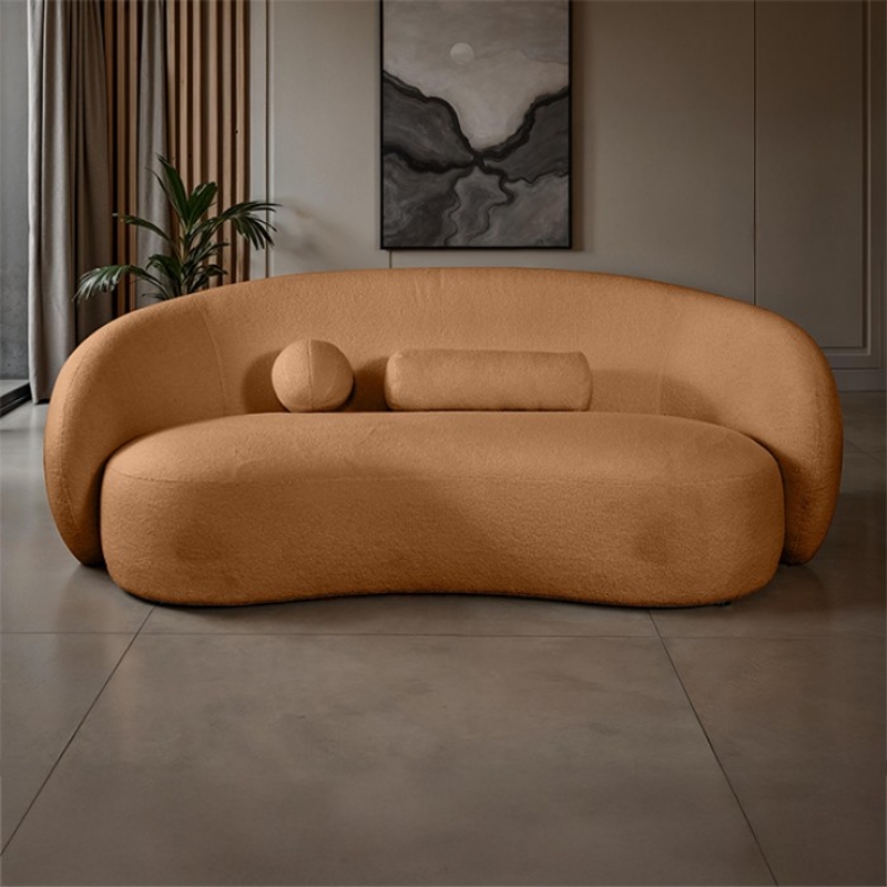 Picture of Brown Fabric Sofa