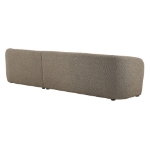 Picture of 2 Piece Left/Right Facing Boucle Fabric Modular Sofa