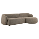 Picture of 2 Piece Left/Right Facing Boucle Fabric Modular Sofa