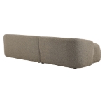 Picture of 2 Piece Left/Right Facing Boucle Fabric Modular Sofa