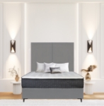 Picture of Upholstered bed with Ontario Headboard