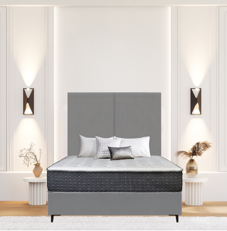 Picture of Upholstered bed with Ontario Headboard