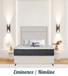 Picture of Upholstered bed with Eminence Rimline Headboard