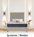 Picture of Upholstered bed with Luxeloom Rimline Headboard