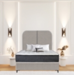 Picture of Upholstered bed with Ontario Headboard