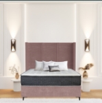 Picture of Upholstered bed with Arlington Opulence Headboard