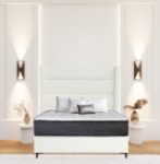 Picture of Upholstered bed with Concord Opulence Headboard
