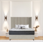 Picture of Upholstered bed with Signature Opulence Headboard