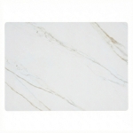 Picture of 48" Rectangular Dining Table with a Sintered Stone Tabletop and a Stainless Steel Base