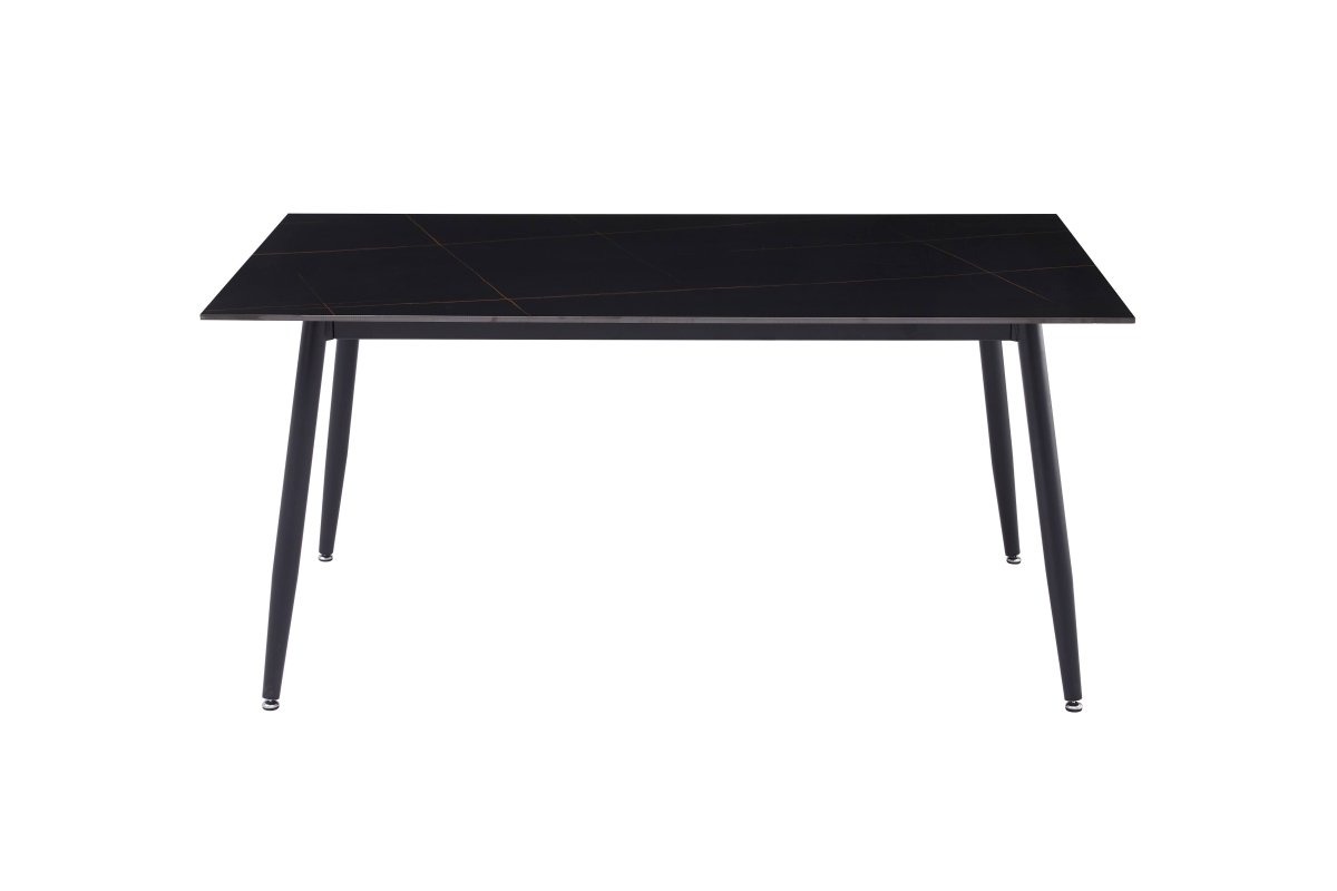 Lounge Around. 71" Rectangular Dining Table with a Sintered Stone ...