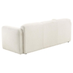 Picture of Upholstered White Round Track Arm Sofa