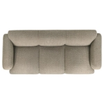 Picture of Upholstered Brown Round Track Arm Sofa