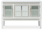 Picture of 56.25" W x 18.13" D x 38.5" H White Dining Room Server