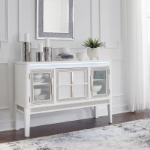 Picture of 56.25" W x 18.13" D x 38.5" H White Dining Room Server