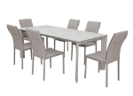 Picture of 55-79" Extendable Dining Table Grey