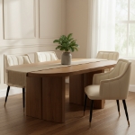 Picture of Velvet Dining Arm Chair