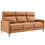 Picture of Top Grain Genuine Leather Sofa in Tan