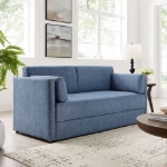 Picture of Upholstered Sofa in Denim