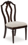 Picture of Classic with a rich cherry brown finish Dining UPH Side Chair