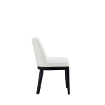 Picture of Leather Dining Chair in Cream, Light Grey, Pewter, Stone Grey and Graphite