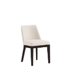 Picture of Leather Dining Chair in Cream
