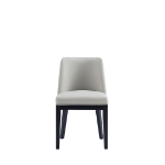 Picture of Leather Dining Chair in Stone Grey
