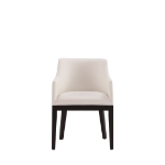 Picture of Leather Dining Arm Chair in Cream