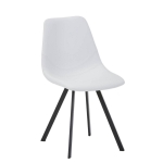 Picture of Dining Chair With Black Metal Legs