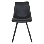 Picture of Dining Chair With Black Metal Legs
