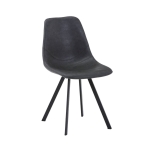 Picture of Dining Chair With Black Metal Legs