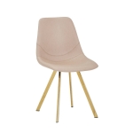 Picture of Dining Chair With Gold Metal Legs