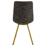 Picture of Dining Chair With Gold Metal Legs