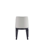Picture of Leather Dining Chair in Cream, Light Grey, Pewter, Stone Grey and Graphite
