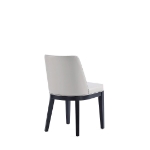 Picture of Leather Dining Chair in Cream, Light Grey, Pewter, Stone Grey and Graphite