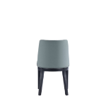 Picture of Leather Dining Chair in Cream, Light Grey, Pewter, Stone Grey and Graphite